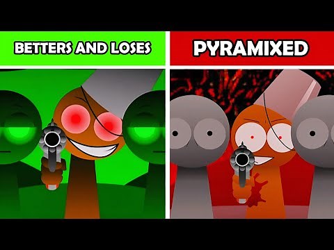 Sprunki Betters and Loses But Pyramixed – Full Mod Showcase