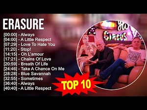 🎶 Erasure 🌻 Best Songs | Greatest Hits of the 70s 80s 90s | Golden Playlist