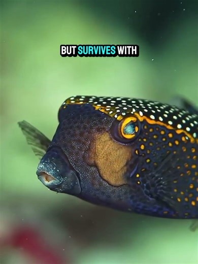 This Tiny Fish Has A Deadly Secret! 🐠💀 #shorts #Boxfish