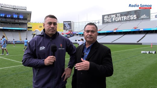 Lemalu Tusi Pisi Manu Samoa Head Coach Eden Park, 17 July 2025 | Radio Samoa