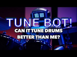 HOW To Use A Tune Bot!? #tuningdrums