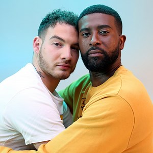 284K views · 4.9K reactions | "you thought I was a catfish... I said 'I've been looking for you,' and we've been together ever since"  watch boyfriends Anttoni & Mike look back at their #MetOnGrindr story ‍❤️‍‍ | Grindr | Facebook