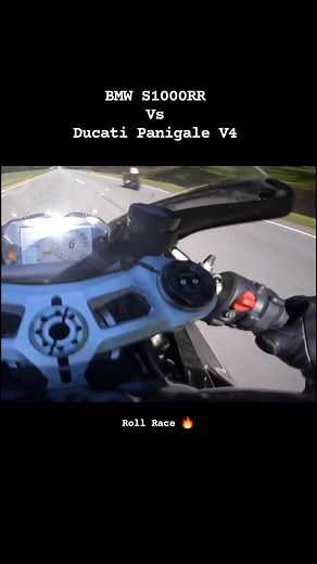BMW S1000RR vs Ducati V4 Racing #bikers #ducativ4 #s1000rr #sports #fb #viralpost2024シ #fblifestyle | Bike$DrageRacing