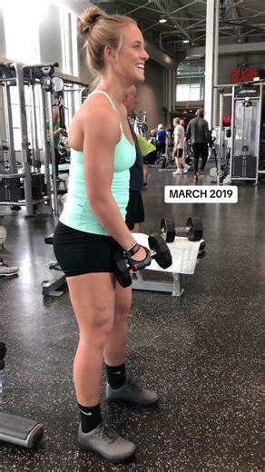 We all start somewhere & building muscle takes YEARS! (also the gloves and fit lol)