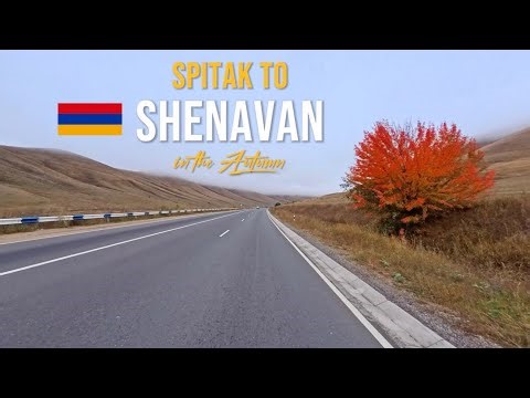 Driving in Armenia 🇦🇲 from Spitak to Shenavan | Scenic Autumn Mountain Road Trip October 2025