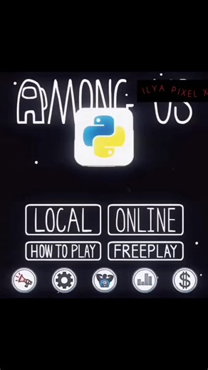 iliya on Instagram: "Edit python #amongus #python #pythoncode #coding #programming"