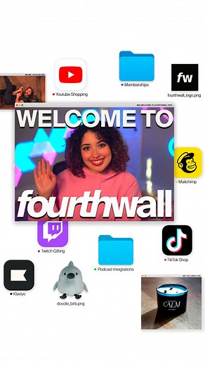 Fourthwall on Instagram: "Over 50,000 creators power their sites with Fourthwall 💪 Sign up today to get your own custom homepage, shop, and memberships for free! ✨"