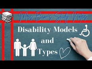 Introduction to Disability Models, Types and basic Disability Communication