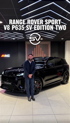Top of The Range SV Edition Two 💥 2025 75 Range Rover Sport 4.4 V8 P635 SV Edition Two Live Priced at £171,990 - Buy & Reserve Online - Contact Liam on 07795623213 or Business WhatsApp us on 07724101010 📲 Finished in a sensational Ligurian Black Gloss Exterior, Twill Carbon Gloss Pack, Unexposed Carbon Bonnet, 23” Carbon Fibre Gloss Dark Tint Alloys, Black Exterior Pack & Ebony Performance Windsor Leather Interior with miles of Carbon Fibre. ✔️Carbon Engine Cover ✔️Switchable Exhaust with Quad