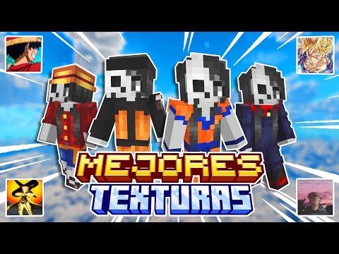 Los Mejores PACKS DE TEXTURAS ANIME para MINECRAFT 1.8