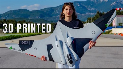 【RC遥控】Horten Ho 229 Fully 3D Printed Rc Aircraft - 《看遥控，会解压》