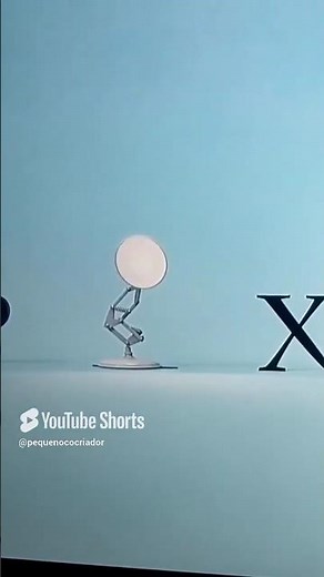 Pixar Luxo Lamp Logo