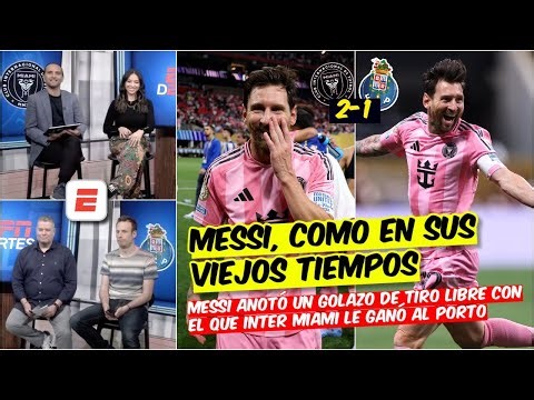 Messi ANOTÓ GOLAZO vs Porto y el INTER MIAMI consigue 1er triunfo en el MUNDIALITO | Exclusivos