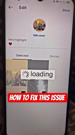 Instagram Highlight Cover Loading Problem | Insta Highlight Cover Not Loading Fix 2025