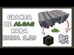 GRANJA de ALGAS en MINECRAFT 1.19 | JAVA EDITION
