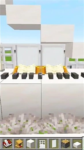 Minecraft Piano🎹🎶#shortsfeed #trendingshorts#minecraft #viralshorts #ideas #minecrafthousedesign