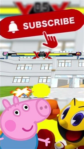 GEORGE PIG vs PAC-MAN MUGEN