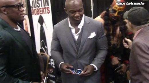 13K views · 104 reactions | On this recent exclusive interview with The Hurt Syndicate, The Boogeyman crashed the scene and things got intense. #WWE | Sportskeeda Wrestling | Facebook