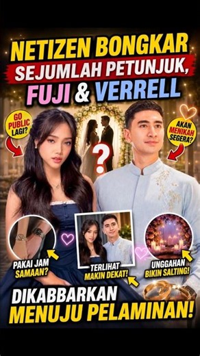 Fuji and Verrell Rumored to Be Heading Down the Aisle