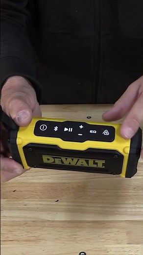 Testing the NEW DEWALT Toughsound Pro! 🛠️