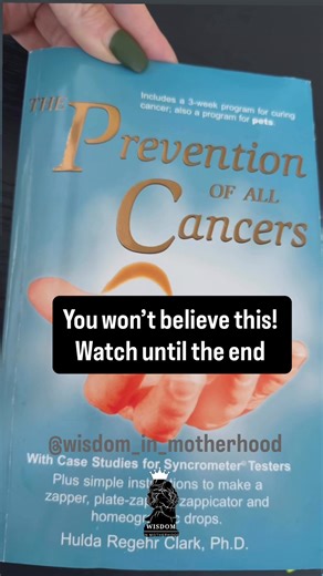 The book is by Dr.Hulda Clark, and the parasites the 4 year old little girl passed were causing some of the common symptoms Dr.Clark wrote about in her book: Asthma Constipation Stomach pain Ear tubesEczema ALL GONE FROM CLEANSING!! Her ear fluid drained and pushed out her ear tubes!This parasite epidemic is not just isolated to adults, it’s effecting our children as well. A big thanks to @detoxing_brb for sharing her daughter’s recovery story in my community. Detoxing your family has never been