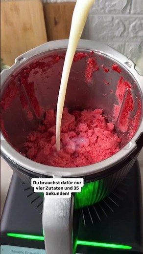 Cremige Erdbeermilch wie Müllermilch 🍓 In 35 Sekunden fertig! | Thermomix® Rezept