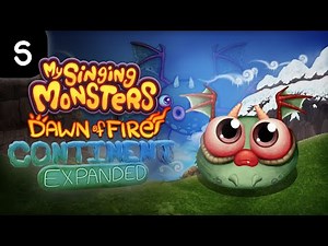 (ANIMATED) GRUMPYRE on THE CONTINENT - My Singing Monsters: Dawn of Fire