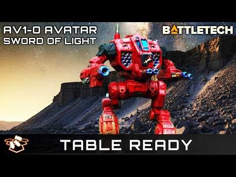 How to Paint Sword of Light | BattleTech Painting Tutorial | Table Ready