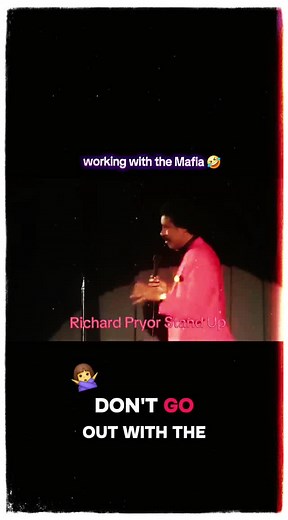 Richard Pryor Stand Up: Hilarious Mafia Tales