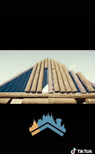 How to Fill Triangular Roof Gaps in The Forest Game