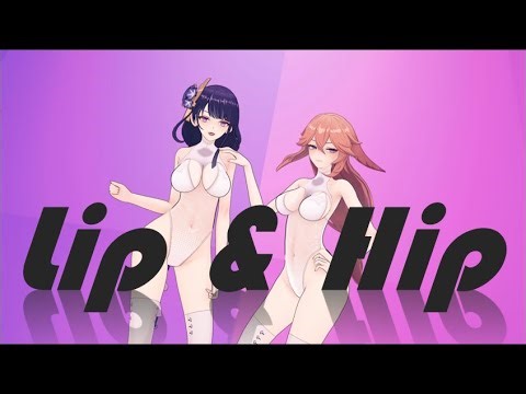 Genshin Impact MMD 4K - Lip & Hip (JLW camera)