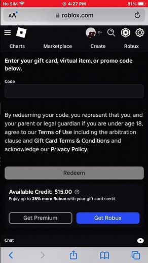 Getting 10000 Robux On Roblox￼