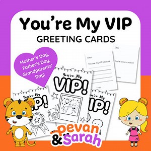 You're My VIP Greeting Cards | Friendship, Grandparents, Mothers Fathers Day