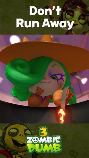 Don't run away | 도망가지마 #shorts #funnyvideo #zombie #zombiedumb #comic #animation