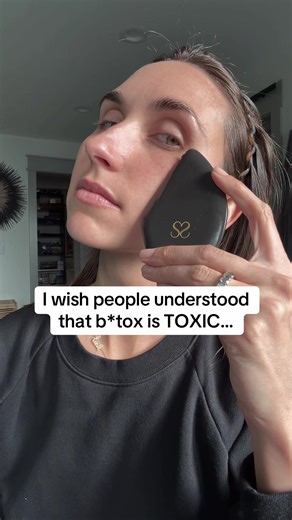 I heard someone say that Botox and filler will be the breast implants of this generation and I couldn’t agree more. I wish people understood that Botox is made from botulinum toxin — a neurotoxin derived from Clostridium botulinum. Yes, it’s used in very small, regulated doses for cosmetic purposes, but that doesn’t mean it’s neutral for everyone. For some bodies, repeated injections can disrupt natural muscle function, lymphatic flow, and the nervous system over time. And for others, it simply 