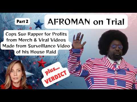 AFROMAN :The 1A Hero We Didn't Know We Needed? Trial Pt 2🍋When Life Gave Him Lemons- He Made Merch!