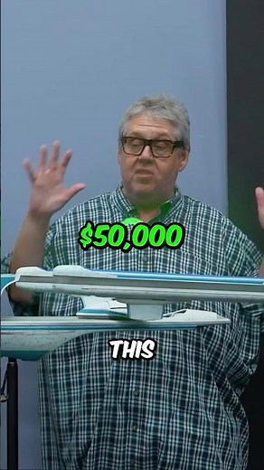 $50,000 Star Trek Excelsior Model #startrek #excelsior