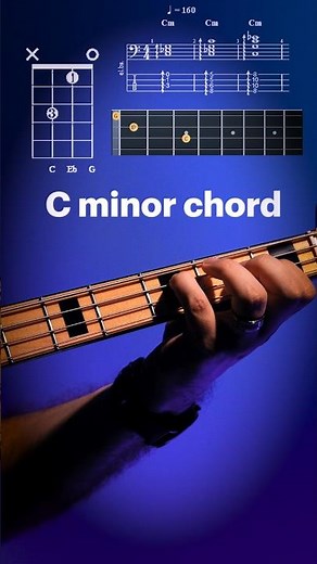 🎸 Bass Isn’t Just Single Notes – Unlock C Minor Chords! 🔥
