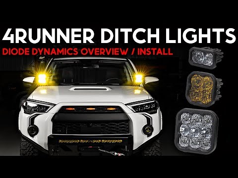 Diode Dynamics 4Runner Ditch Lights | Install And Overview