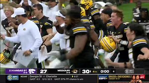 FROM 61 YARDS FOR THE WIN 🤯 Mizzou Football x 📺 SEC Network | Southeastern Conference