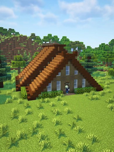 Best Cottage House🏠 Minecraft Tutorial #Minecraft #minecrafttutorial #fypp #minecraftbuilding #minecraftideas #fyp