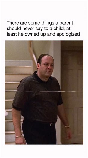 Motivational & Relatable on Instagram: "The apology doesn’t undo what was said.. but it’s better than no apology 🎬: The Sopranos Tony Soprano juggles the problems of his fractious family with those of a “Family” of a different sort - the m*b. He sees a therapist to deal with his professional and personal problems, which bring on panic attacks. He deals with personal and professional power struggles, affairs, the thre*t of exposure and betrayal, and a whole bunch of people being whacked. 📺: HBO