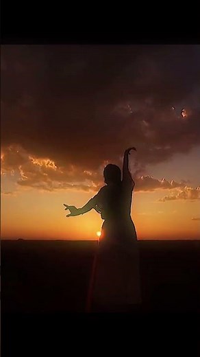 Pretty Women Dancing in the Sunset