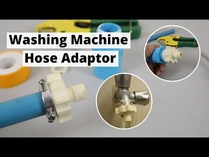 Easy Way to Connect Washing Machine Hose Adaptor