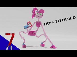 HOW TO BUILD LEGO MOMMY LONG LEGS AND POPPY FROM POPPY PLAYTIME CHAPTER 2