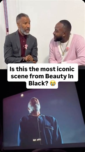 Roy & Horace have given us some iconic scenes 😭 I asked @riccoross what it’s like working alongside @julianhorton12 👀 Watch the full interview on YouTube via link in bio #beautyinblack #netflix #tvseries #tylerperry #newshow #blackdads #drama #conedy | WhyToby?