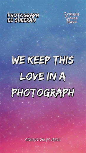 Loving Can Heal ❤️ Photograph ❤️ Ed Sheeran Emotional Lyrics #shorts