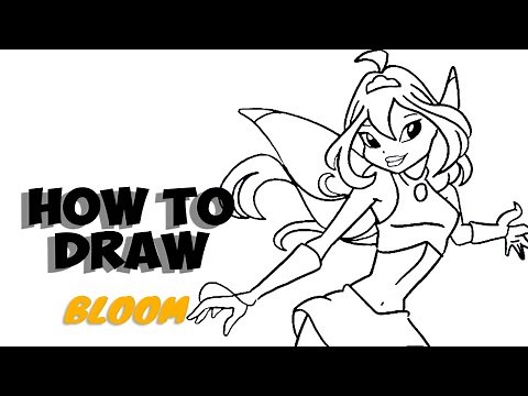 How to Draw Bloom From Winx Club
