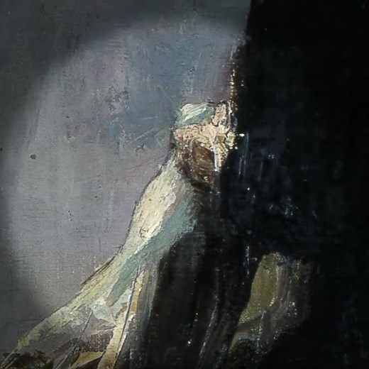 【1分de「印象派・光の系譜」展⑮】レッサー・ユリィ《赤い絨毯》（1889年 イスラエル博物館）