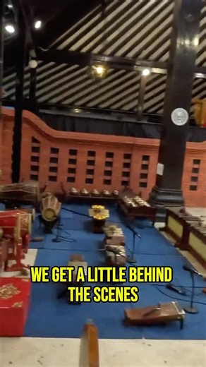 Going Backstage At An Indonesian Dance Show! 🎭 🇮🇩